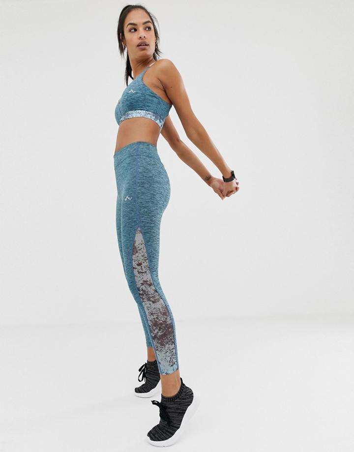Only Play Yoga Training Legging-blue