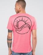 Friend Or Faux Oceana Back Print T-shirt - Pink