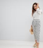 New Look Stripe Tapered Pants
