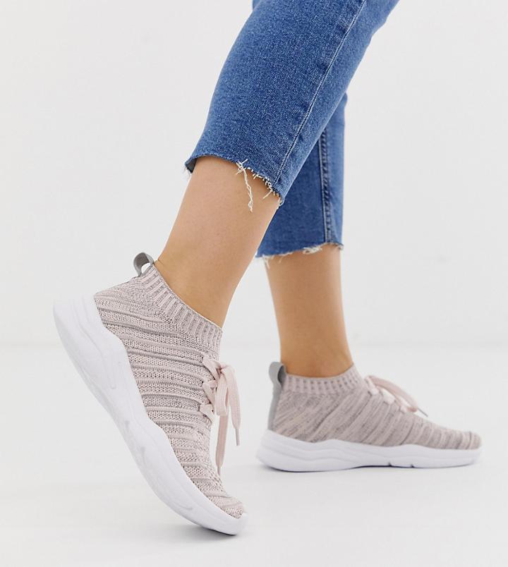 Asos Design Wide Fit Discus Sneakers-multi