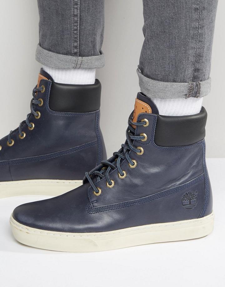 Timberland Newmarket Cupsole Boots - Blue