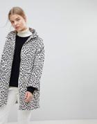 Max & Co Leopard Print Trench - Brown