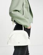 Call It Spring By Aldo Janetty Vegan Woven Cross Body Bag In White