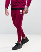 Good For Nothing Joggers In Skinny Fit - Red