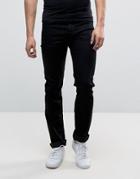 Versace Skinny Jeans In Black - Black
