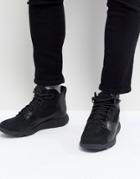 Timberland Flyroam Leather Hi Top Sneakers - Black