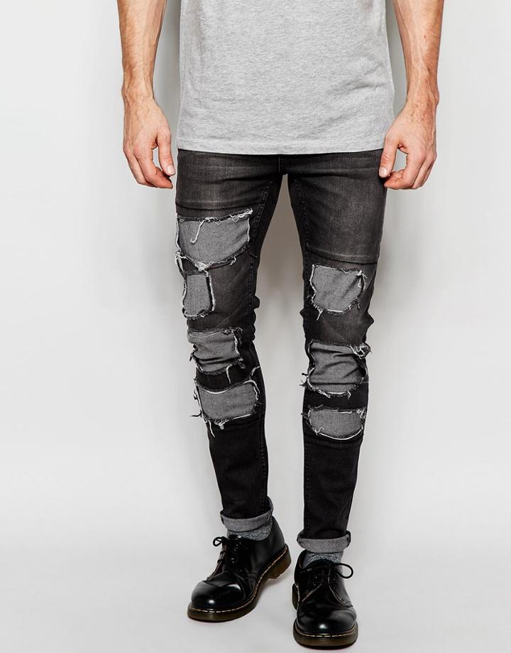 Cheap Monday Tight Innocene Jean - Black