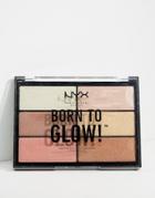 Nyx Professional Makeup Born To Glow Highlighting Palette - Multi