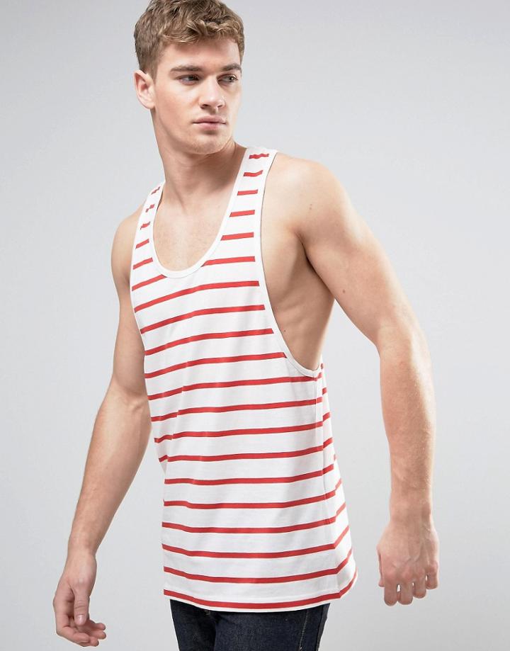 Another Influence Extreme Racer Back Tank - Red