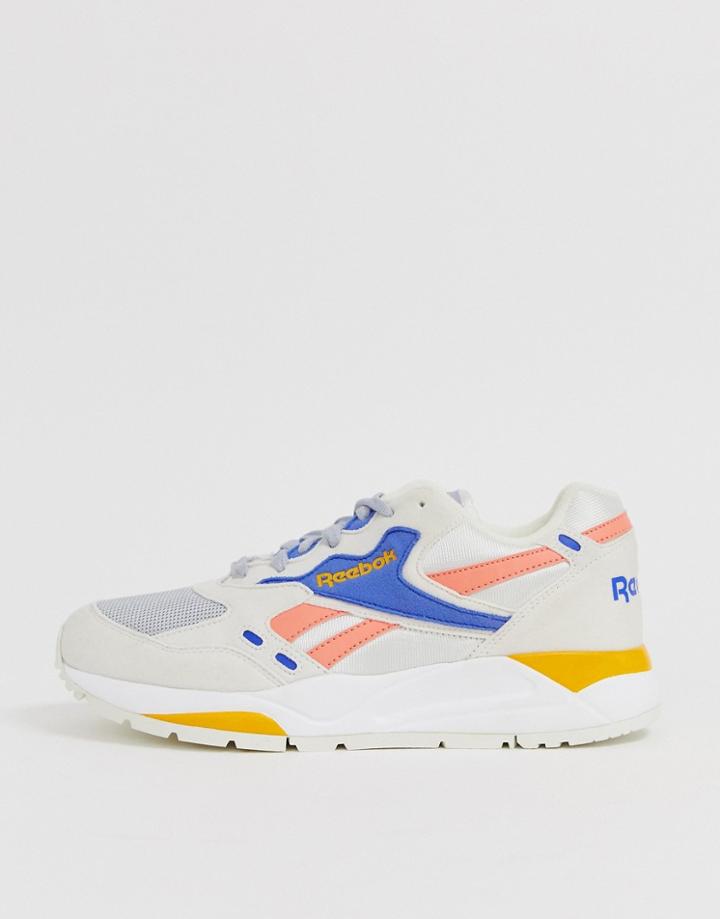Reebok Bolton Sneaker In Chalk And Pink
