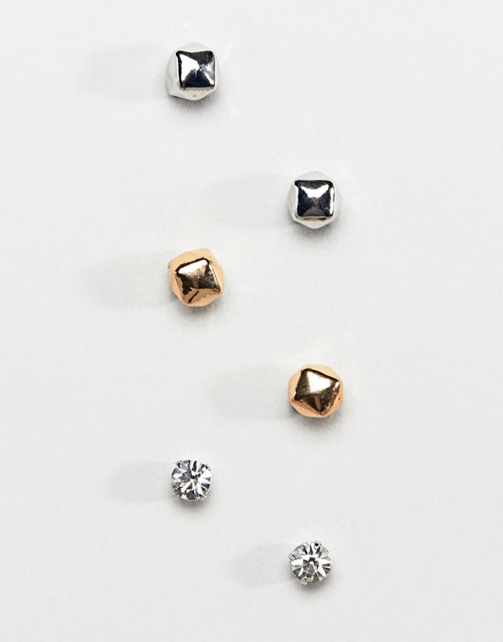 Designb Stud Earrings In Multi - Multi