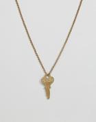The Giving Keys Exclusive Fearless Key Necklace - Gold