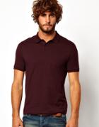 Asos Polo In Jersey