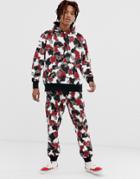 Ripndip Nermcamo Sweatpants In Red Camo - Red