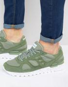 Saucony Shadow Original Ripstop Sneakers In Green S70300-4 - Green