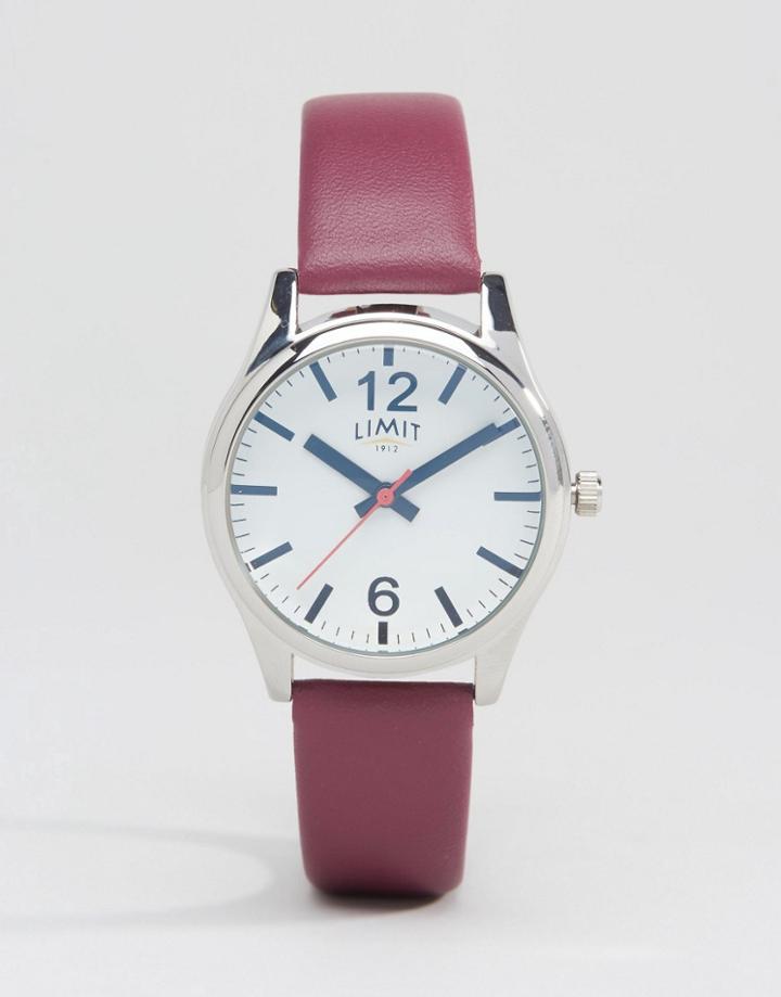 Limit Berry Strap Watch 6184.37 - Berry
