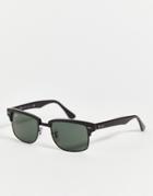 Ray-ban 0rb4190 Clubmaster Sunglasses In Black