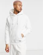 Pull & Bear Join Life Hoodie In White