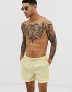 Selected Homme Swim Shorts-yellow