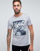 Boss Orange By Hugo Boss Logo Print T-shirt Marl Regular Fit - Gray