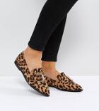 Asos Melvin Wide Fit Pointed Flat Shoes - Multi
