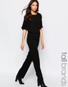 Vero Moda Tall Angel Sleeve Jumpsuit - Black