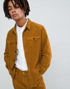 Kings Of Indigo Two-piece Hakan Cord Overshirt In Tan - Tan