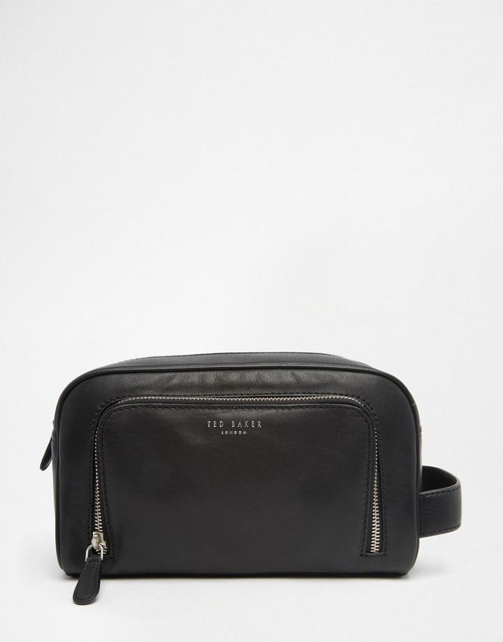 Ted Baker Dotstop Toiletry Bag - Black