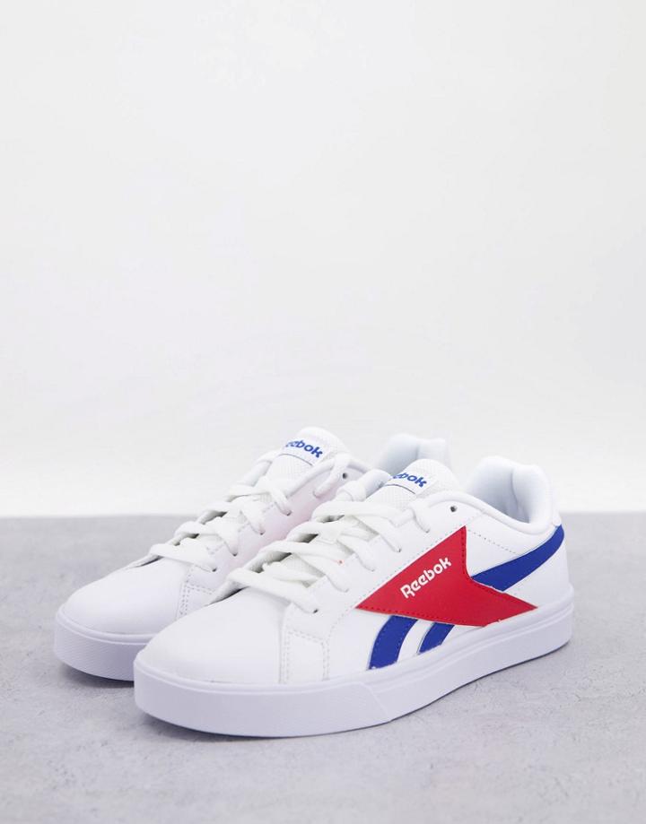 Reebok Royal Complete 3 Low Sneakers In White And Multi