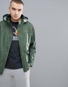 Marmot Precip Jacket Waterproof With Attached Hood In Khaki - Green