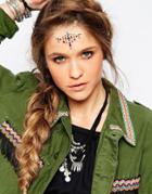 In Your Dreams Rainbow Phoenix Jewel Headpieces - Multi