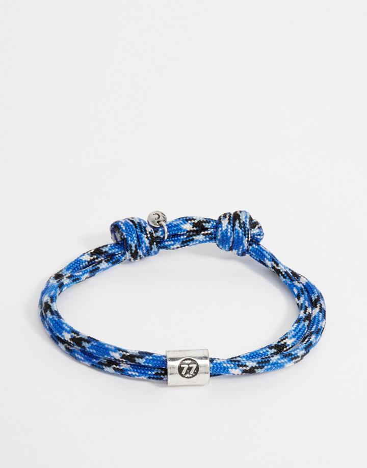 Classics 77 Half Hitch Rope Bracelet - Blue