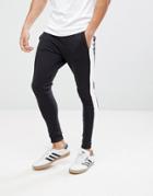 Only & Sons Track Pant With Contrast Side Stripe - Black