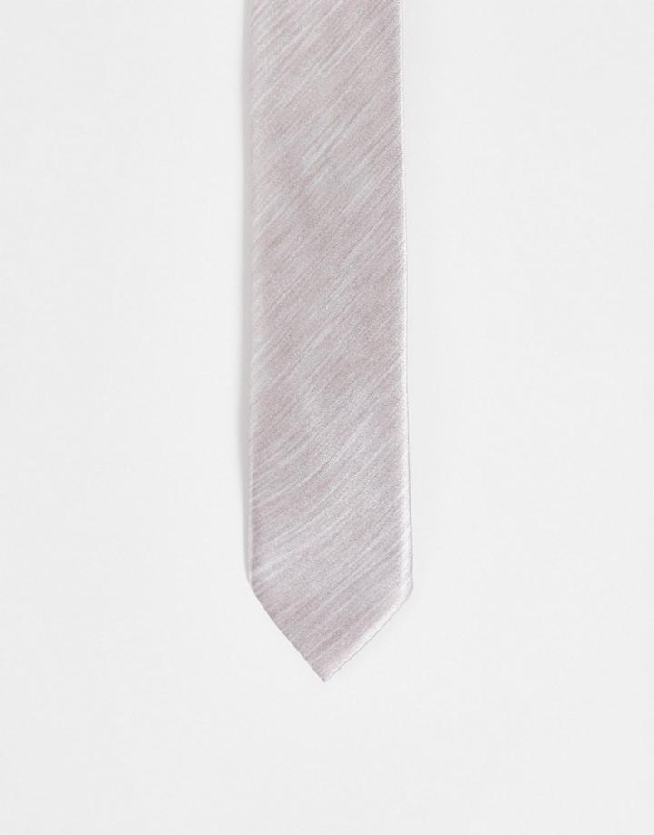Bolongaro Trevor Tie In Silver-neutral