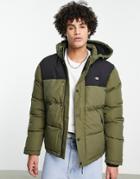 Dickies Glacier View Puffer Jacket In Military Green