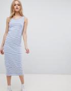 Blend She Jemima Striped Sleeveless Dress - Blue