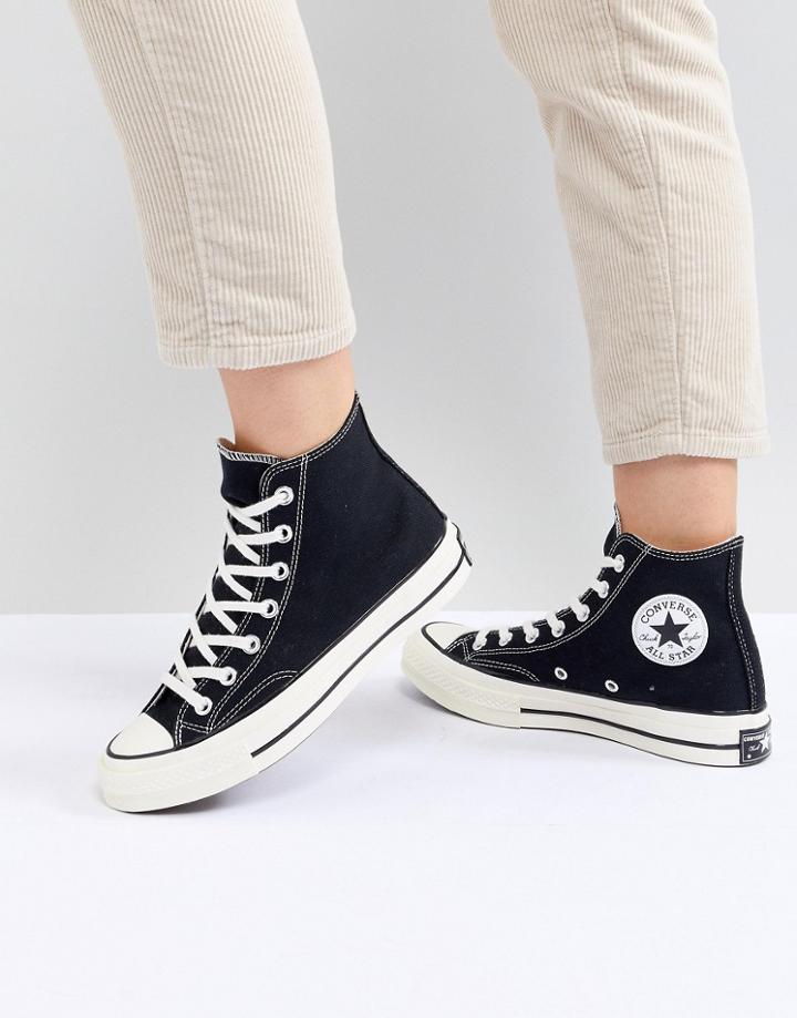 Converse Chuck 70 Hi Black Sneakers
