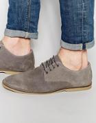 Asos Desert Shoes In Gray Suede - Gray