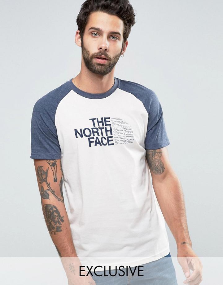 The North Face Raglan Sleeve T-shirt Exclusive - Blue
