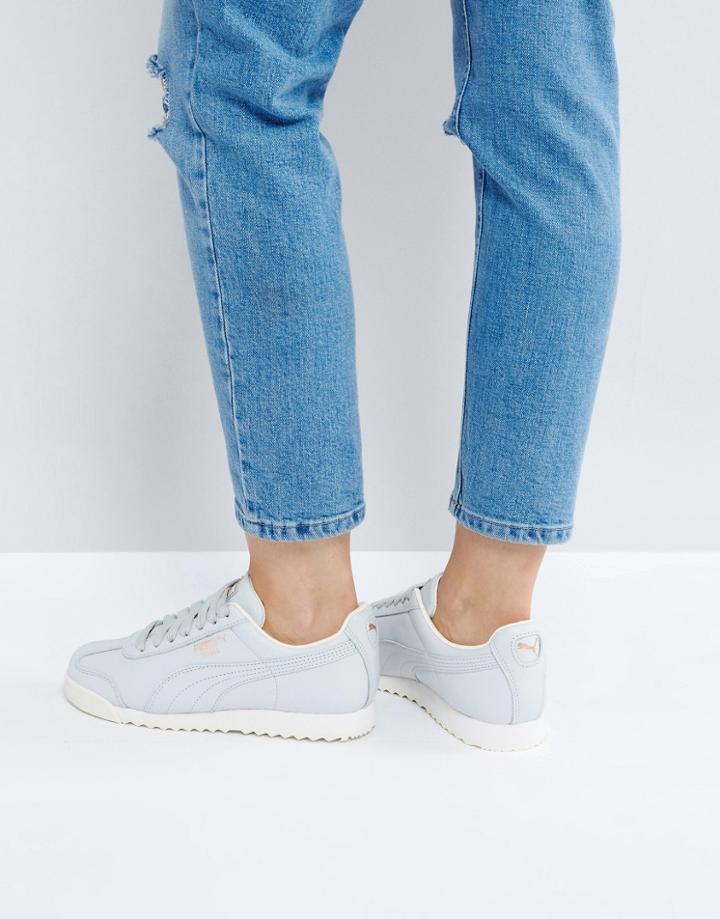Puma Roma Pastel Sneaker - Gray