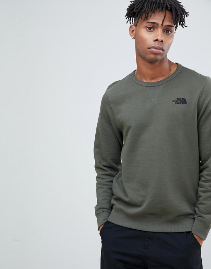 The North Face Street Fleece Pullover In Green - Green