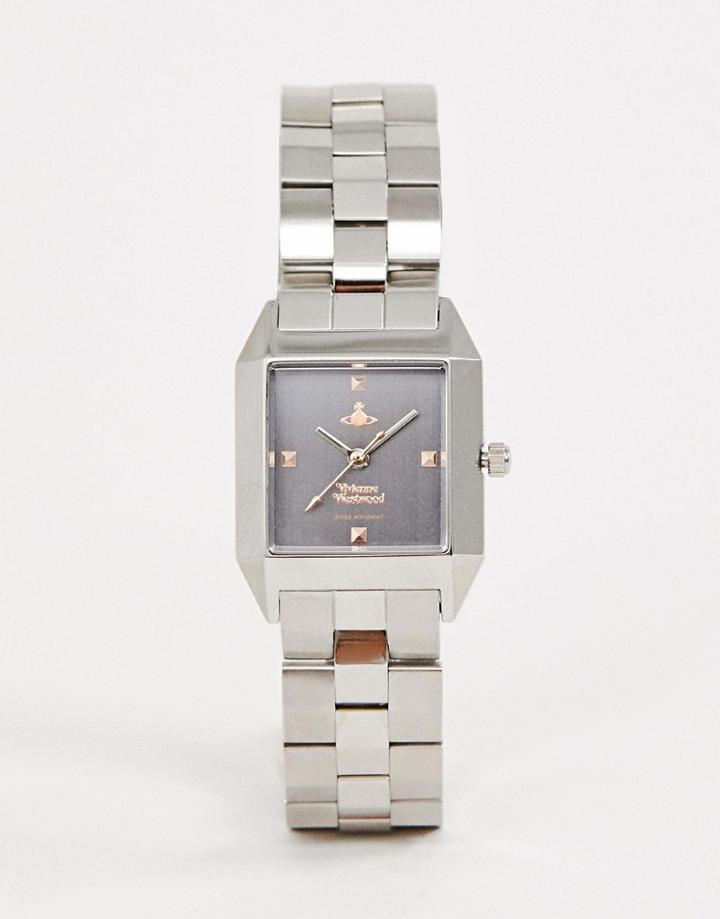 Vivienne Westwood Vv143gysl Ladies Portobello Quartz Watch In Silver - Silver