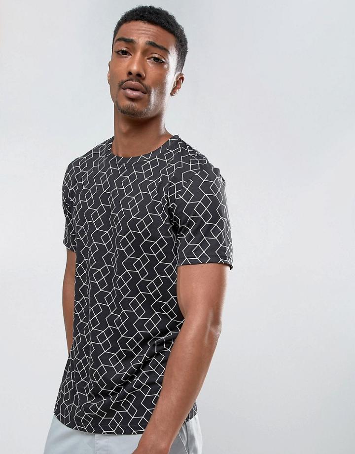 Dr Denim Patrick T-shirt - Black