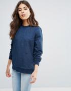 Wood Wood Kristine Sweatshirt - Blue