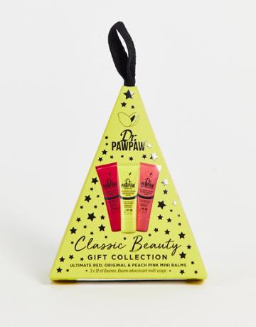 Dr Pawpaw Classic Beauty Lip Balm Trio Gift - Save 20%-no Color