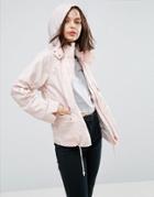 Asos Hooded Summer Jacket - Pink