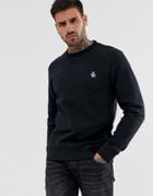 Original Penguin Icon Logo Sweatshirt In Black