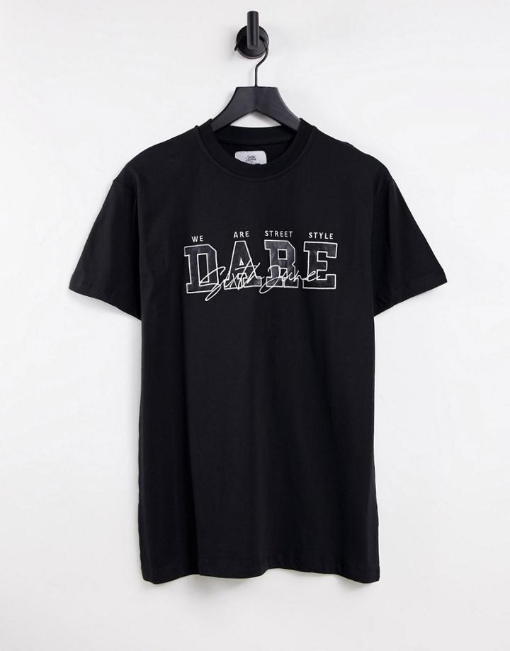 Sixth June Dare T-shirt In Black