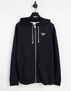 Reebok Training Essentials Zip Hoodie In Black