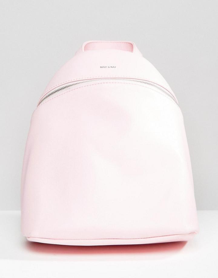 Matt & Nat Aries Curved Backpack - Pink